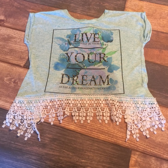 Beautees Other - Beautees “Live Your Dream” Top✨Girl’s Size Small